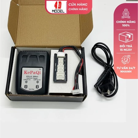 Bộ sạc KPQ Sạc Pin 4s,3s,2s ,Sạc Đa năng, cùng lúc 2 pin cùng loại tự cân bằng,Lipo /LiHV chính hãng